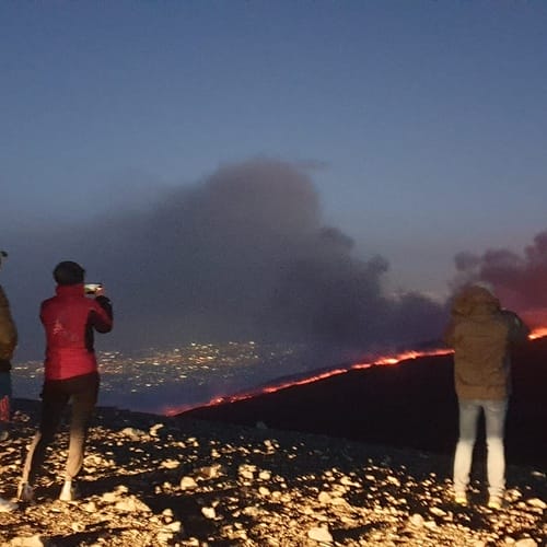 Etnalcantara - excursion at Sunset - Etna