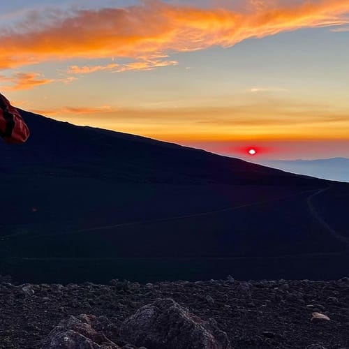 Etnalcantara - Sunset - Etna