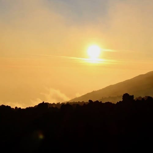 Etnalcantara - Sunset - Etna